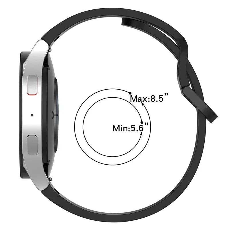 Official 1:1 Strap for Samsung Watch 6/5/4 44mm 40mm Watch5 Pro 45mm Bespoke Edition Sport 20mm Band Galaxy 6 Classic 43mm 47mm