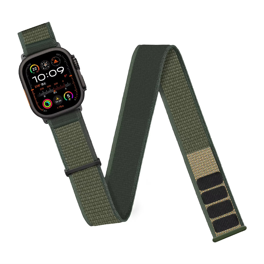 Trail Loop For Apple Watch band Ultra 2 49mm 44mm 40mm 41mm 45mm 38mm Nylon Armband Ankle band Apple Watch Series 9876 SE S10 42mm 46mm