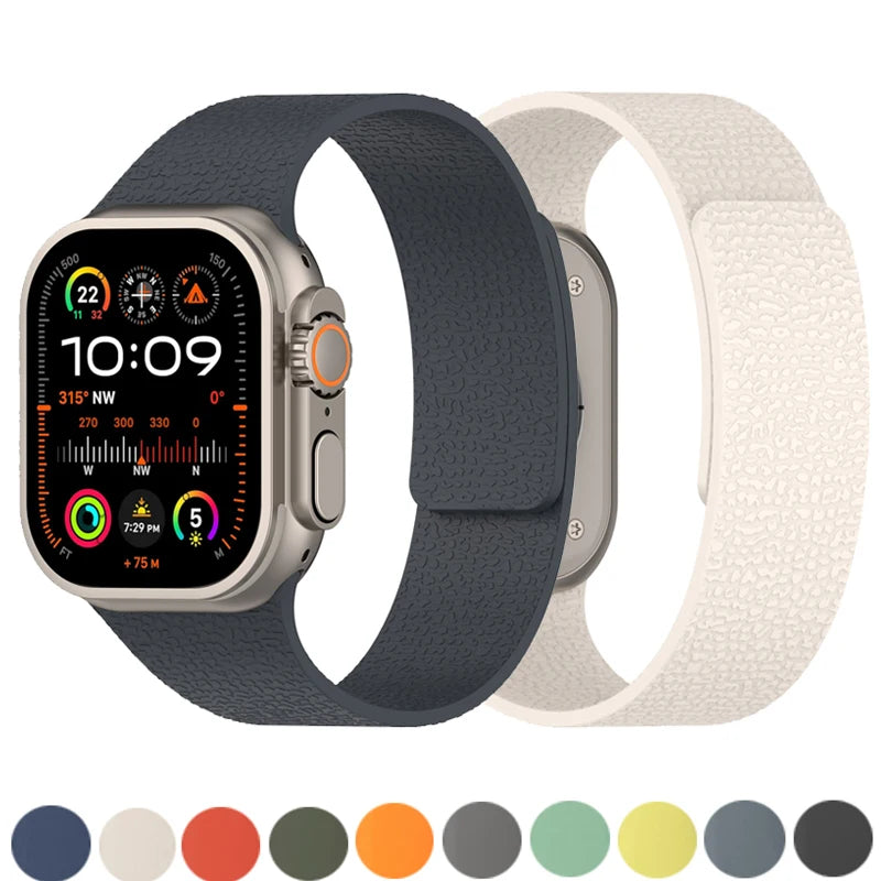 Magnetic band for Apple Watch band Ultra 2 49mm 40mm 44mm 41mm 46mm 45mm 42mm 38mm band correa Apple Watch Series 10 SE 9 8 7 6