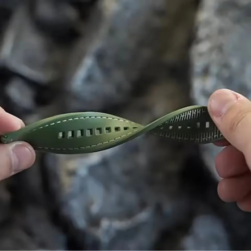 Silicone Nylon Strap for Samsung Galaxy Watch Ultra 8-7 47mm Comfortable Breathable Band Bracelet for Galaxy Watch Ultra 7 47mm