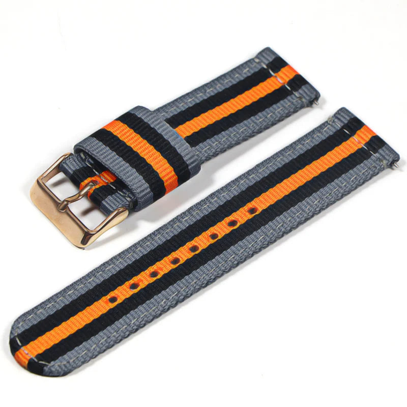 22mm Nylon watch strap For Samsung Galaxy watch 46mm 42mm Active2 Active1 Gear S3 frontier Sports nylon bang
