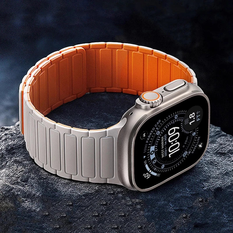 Magnetic band for Apple Watch band Ultra 3 2 49mm 44mm 41mm 40mm 45mm 42mm 46mm band Apple Watch Series 11 10 9 8 7 6 5 4 SE 3