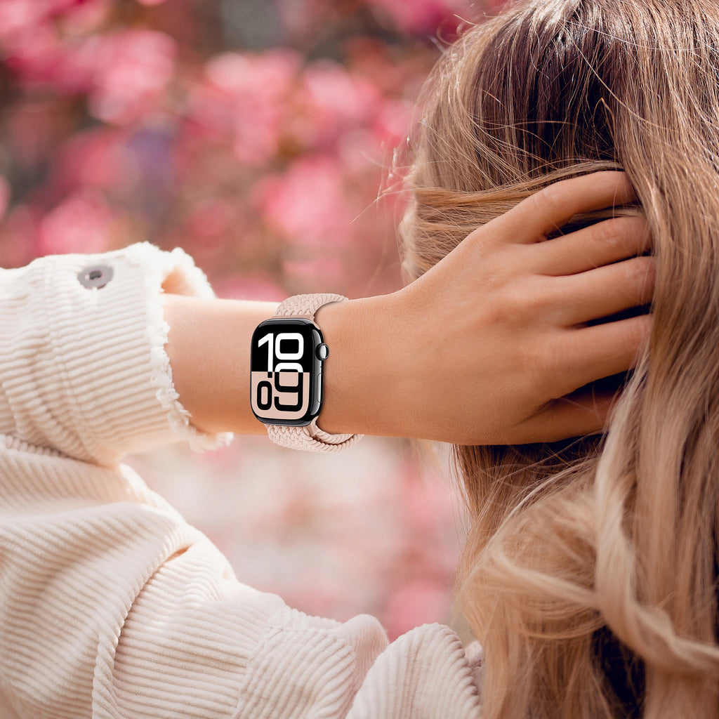 Braided Loop Nylon band for Apple Watch Ultra 2 49mm 46mm 42mm 45mm 41mm Magnetic band Apple Watch 10 9 8 7 6 5 SE 40mm 44mm Band