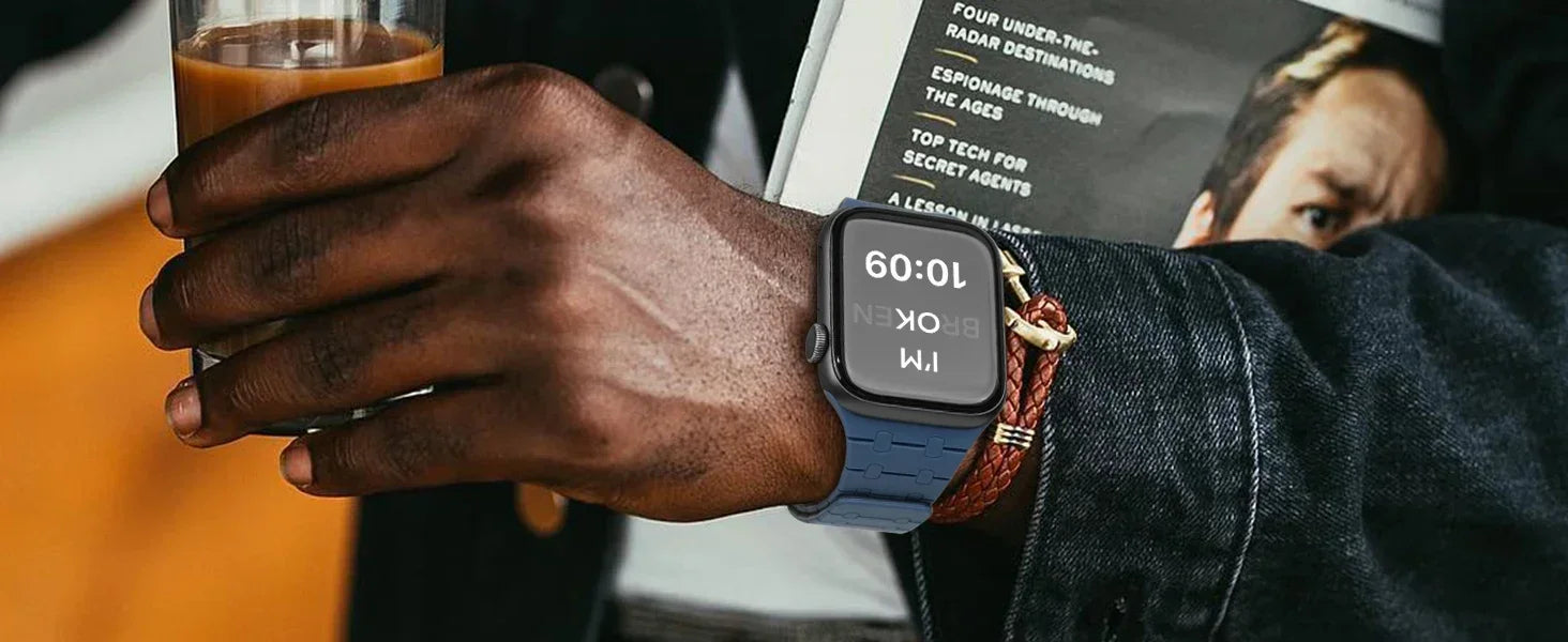 Magnetic Silicone band for Apple Watch band Ultra 3 49mm 44mm 40mm 42mm 46mm 45mm band For Apple Watch Series11 10 9 8 7 6 SE 5 4 38mm