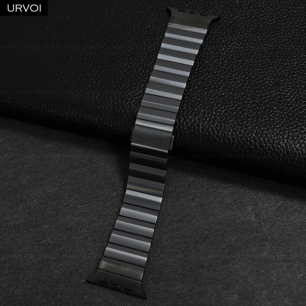 URVOI Titanium band for Apple Watch Ultra 3 2 Series 11 10 9 8 7 6 SE band for Apple Watch Magnet Closure accessories 46mm 49mm