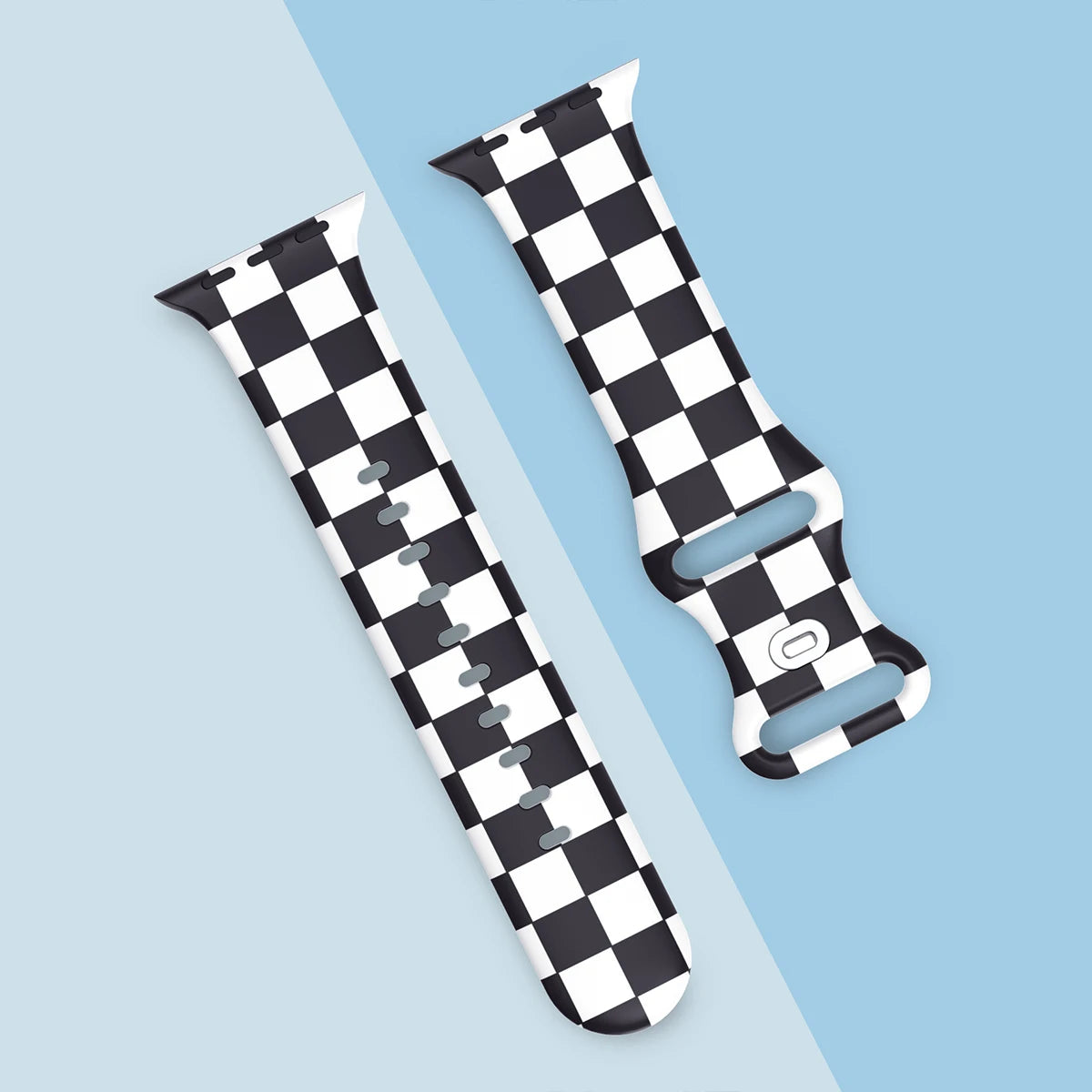 For Apple Watch 38mm 40mm 41mm 44mm 45mm Series 10 42mm 46mm 49mm Animal print silicone watchband for Apple Watch Series 10 9 8 7 6 5 4 3 2