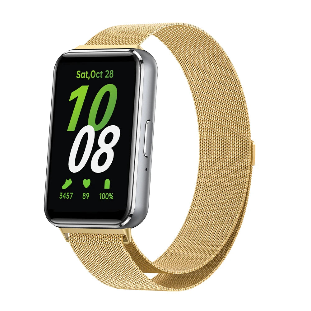 Metal Strap for Samsung Galaxy Watch Fit 3 Stainless Steel Bracelet Magnetic Milanese Loop Watchband for Galaxy Fit3 Accessories