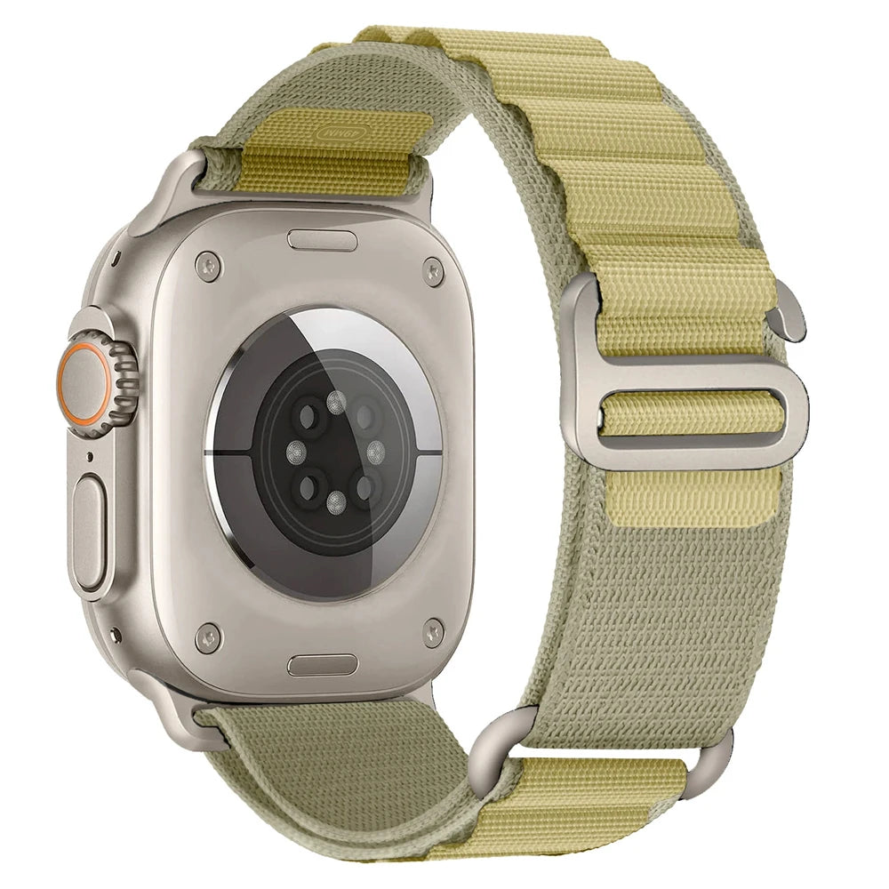 Alpine band for Apple Watch Ultra 2 band 49mm 46mm 45mm 44mm 40mm 41mm 42mm Nylon Correa band Apple Watch Series 9 8 10 SE 7 6 5
