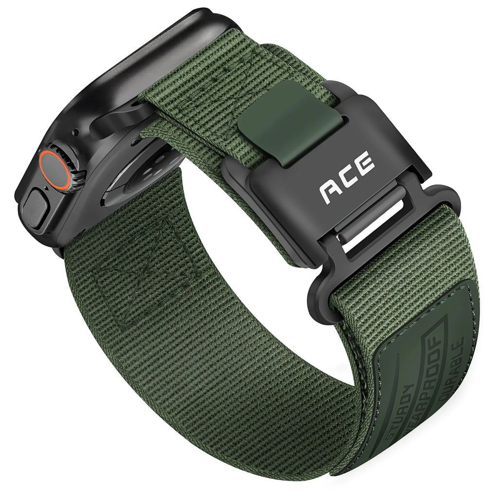 Magnetic Buckle Nylon band for Apple Watch band 44mm 45mm 46mm Ultra 2 49mm 42mm 44mm 45mm Men band for Apple Watch Series7 8 9 SE 456S