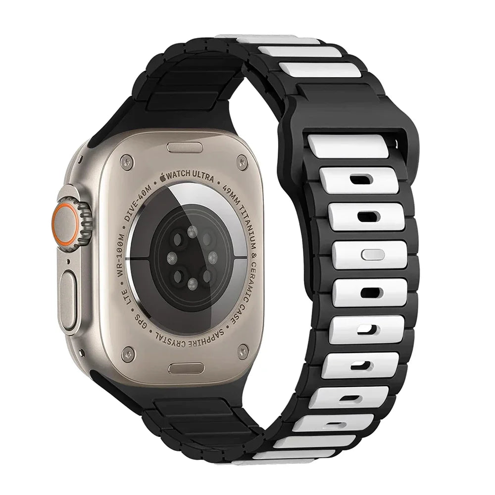 Silicone band for Apple Watch 10 band 46mm 45mm 44mm 49mm 42mm 40mm 38mm correa band Apple Watch Series 9 8 7 6 5 SE Ultra 2 band