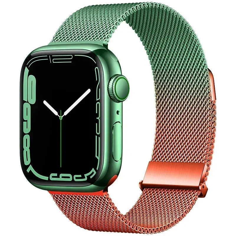band For Apple Watch band 44mm 40mm 45mm 41mm 49mm 42mm 38mm correa milanese loop band Apple Watch Series 3 6 SE Ultra 2 7 8 9