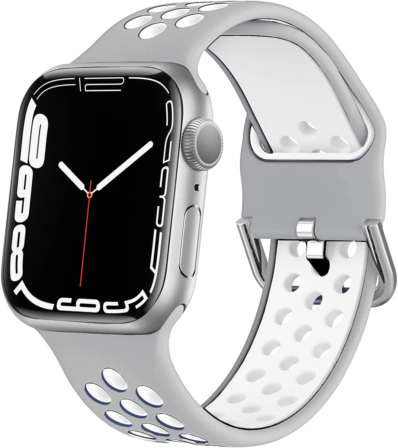 Silicone band For Apple Watch band 44mm 40mm 45mm 49mm 41mm 38mm 42mm 44mm band Apple Watch Ultra 2 Series 7 3 4 5 6 SE 8 Bands