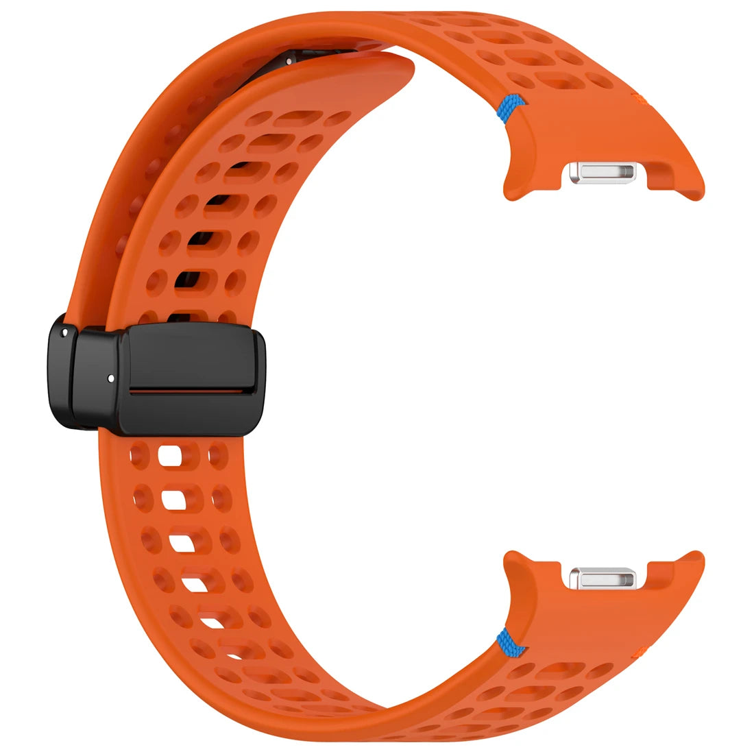 Air Hole Strap for Samsung Galaxy Watch 8 40mm 44mm Silicone Magnetic Buckle Wristband for Galaxy Watch 8 Classic Accessories