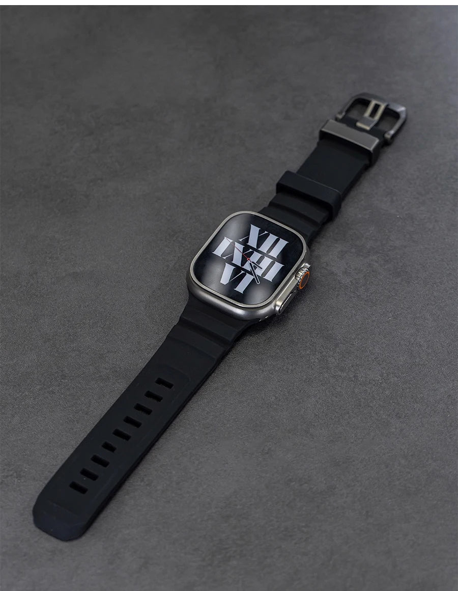 Single Tour band for Apple Watch Ultra 49mm band 44mm 45mm 46mm Men sport band Apple Watch Series 11 10 9 8 7 6 SE Luxury band