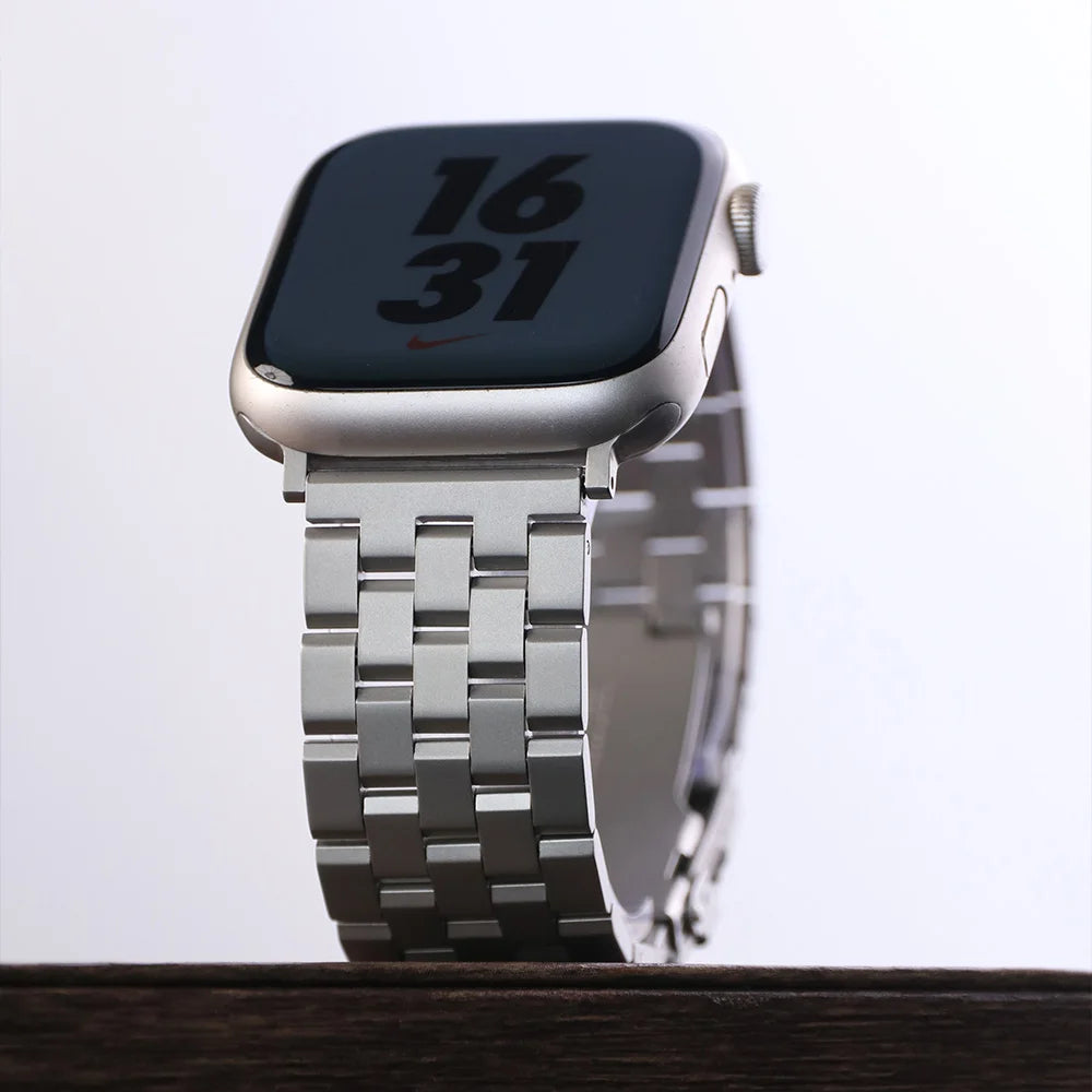 Metal band For Apple Watch 10 46mm Ultra 1 2 49mm band Stainless Steel Correa For Apple Watch 9 8 44mm 45mm SE 3 2 1 42mm band