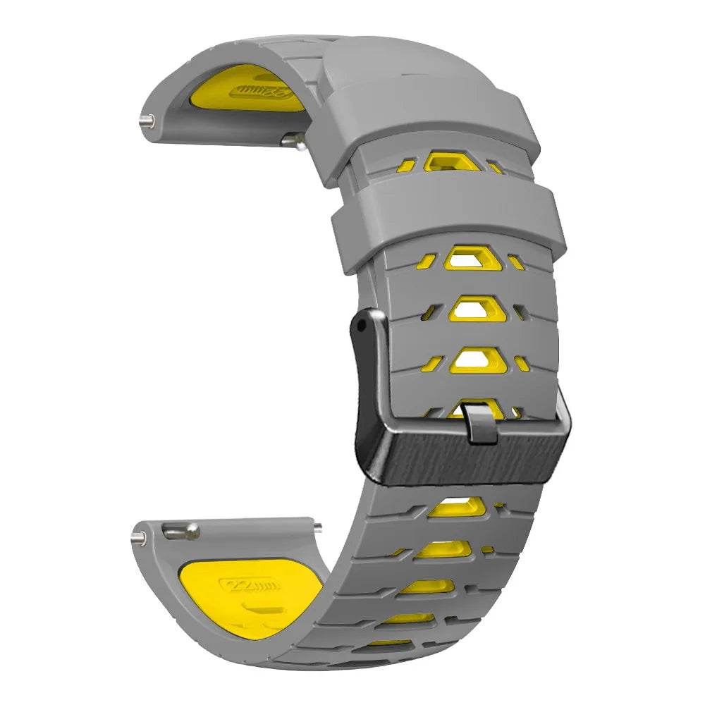 22mm Silicone Band For Samsung Galaxy Watch 3 45mm 46mm Strap Gear S3 Frontier Classic Smartwatch Watchband Replacement Bracelet