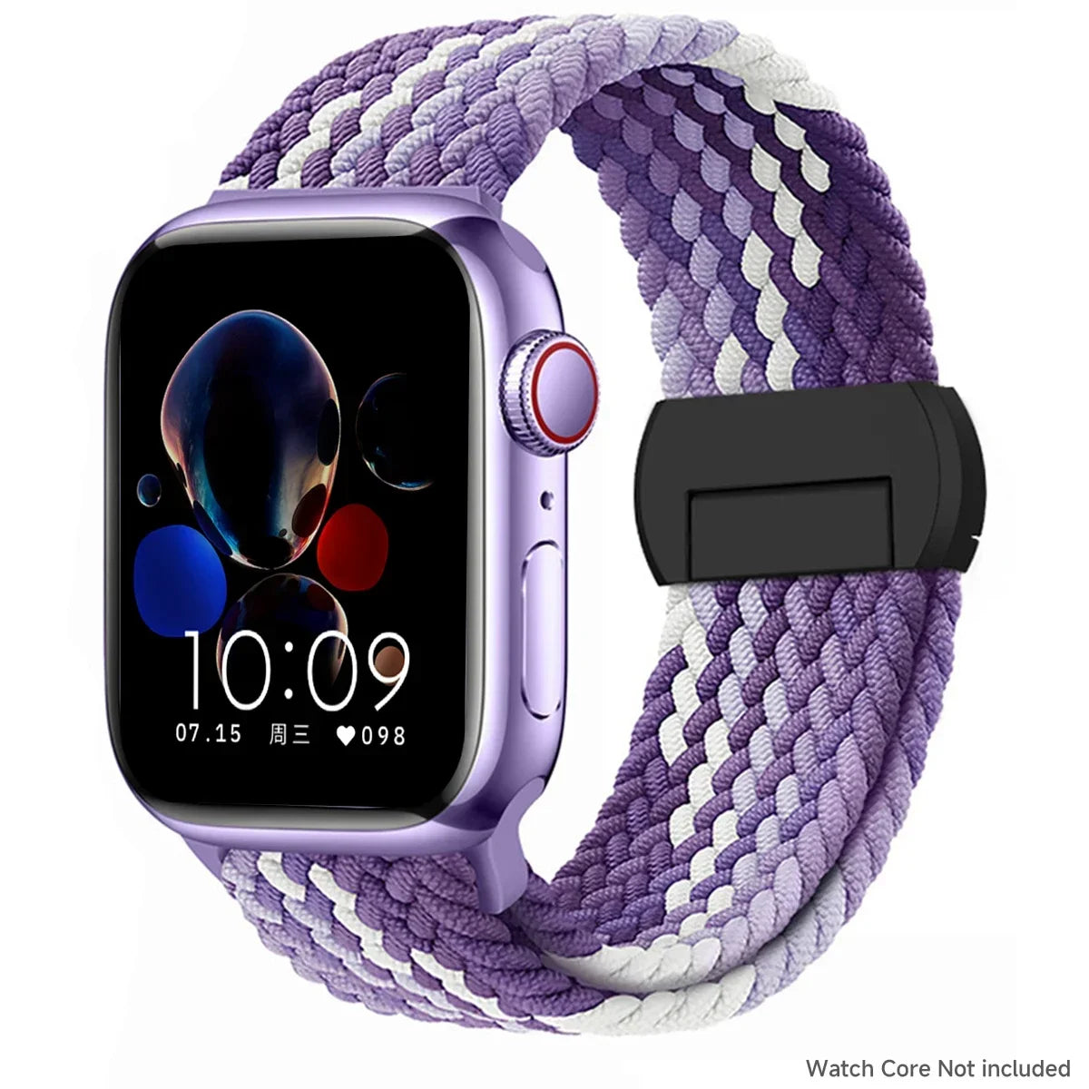 Braided band For Apple Watch band 44mm 40mm 45mm 49mm 41mm 38mm buckle band Apple Watch Series SE 10 9 8 7 6 Ultra 2 Magnetic Band