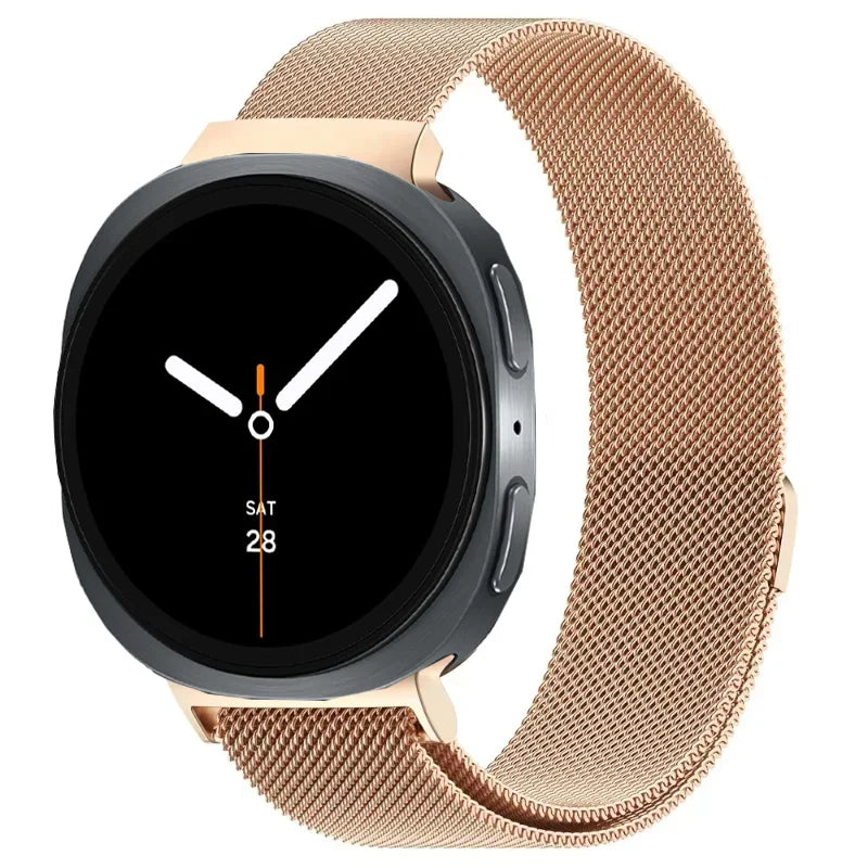 Milanese Loop For Samsung Galaxy Watch 8 Classic 44mm-40mm Band Wristband Stainless Steel Magnetic Bracelet Galaxy 8 46mm Strap