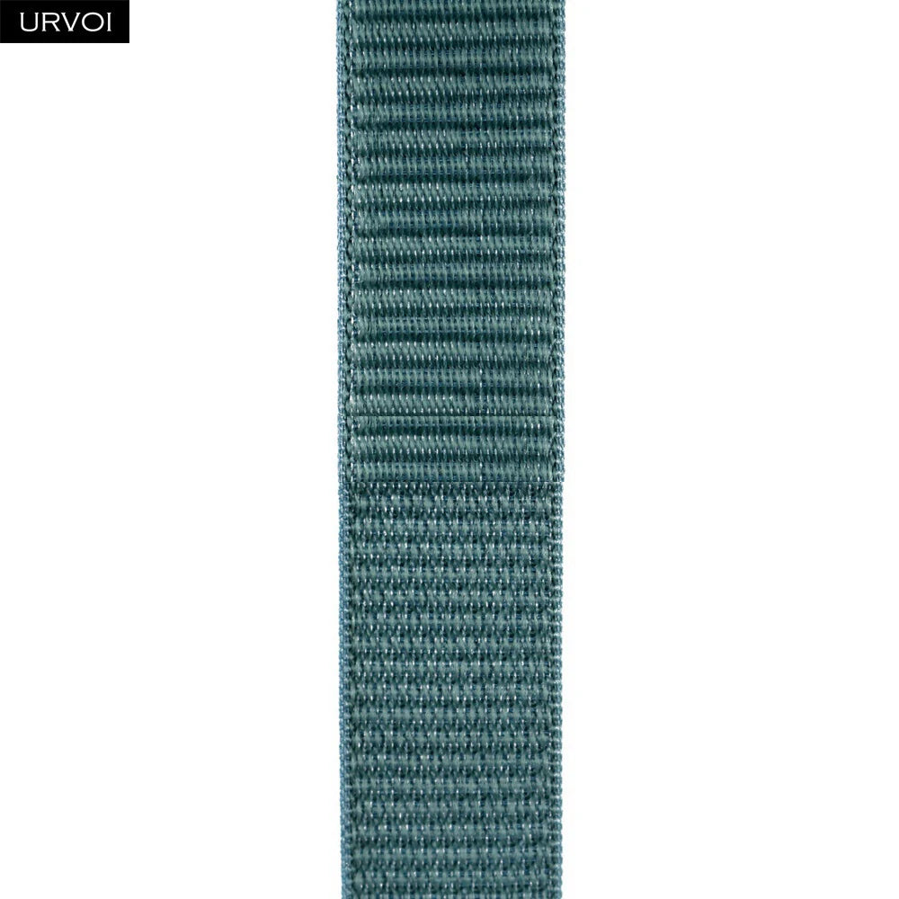 URVOI Sport Loop for Apple Watch Ultra 3 2 Series 11 10 9 8 SE3 Nylon loop for Apple Watch sport band 42mm 46mm breathabe hook fastener
