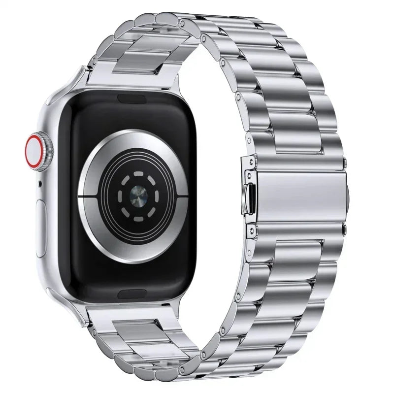 Stainless Steel band for Apple Watch band 45mm 44mm Ultra 2 49mm 42mm 40mm 41mm 46mm metal watch band SEries 10 9 8 7 6 5 4 3 SE