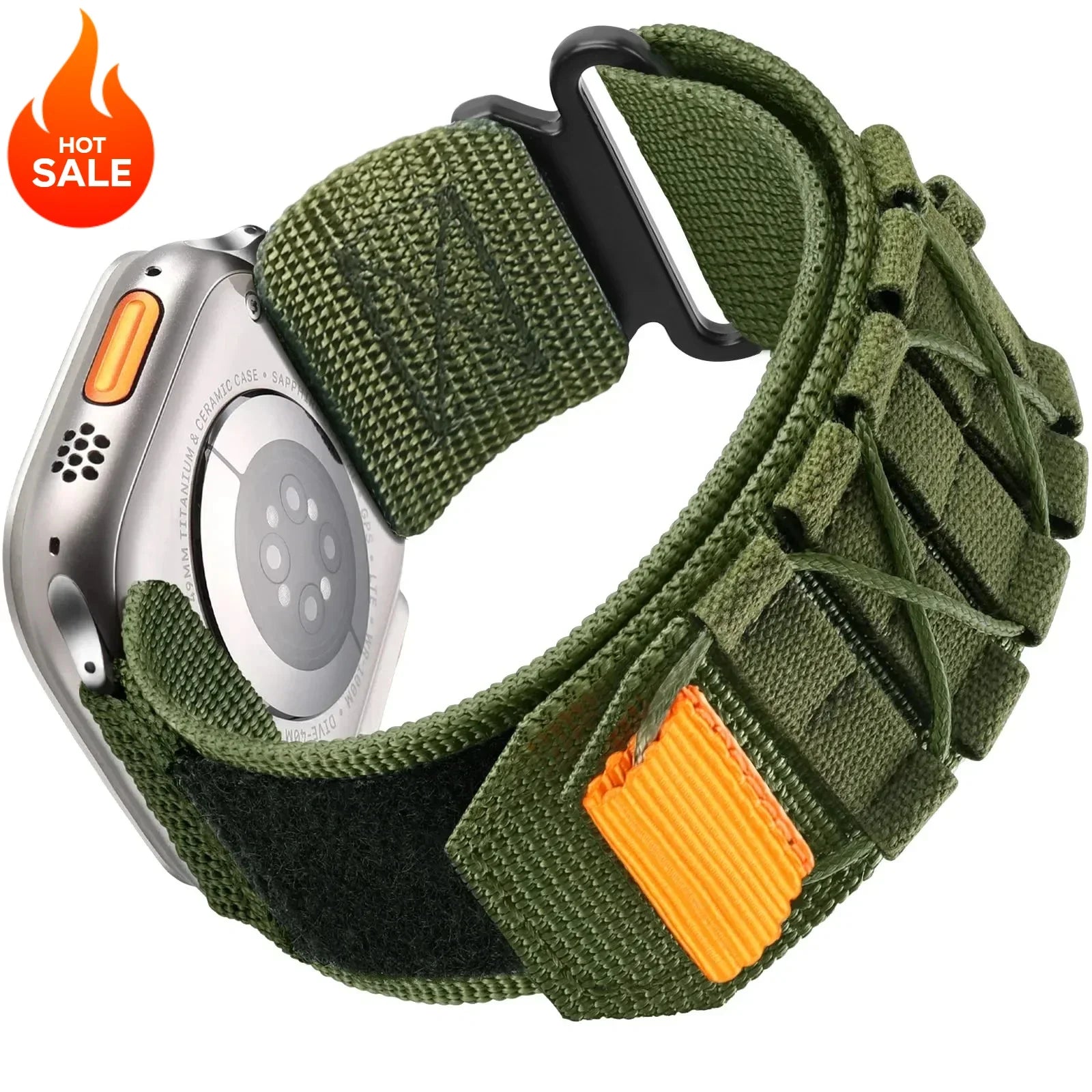 Nylon band for Apple Watch Ultra 3 2 1 49mm Series 11 10 46mm 45mm 44mm 41mm 42mm sport band Apple Watch 9 8 7 6 SE3 5 4