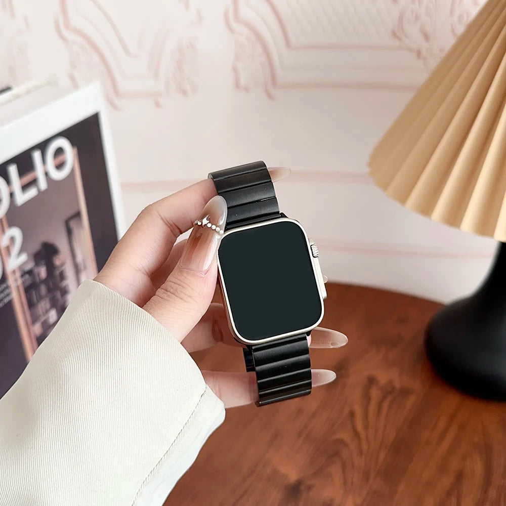 Stainless steel band for Apple Watch band 49mm 45mm 41mm 44mm 40mm 42mm 38mm metal bands Apple Watch Ultra 11 10 9 4 5 SE 6 7 8