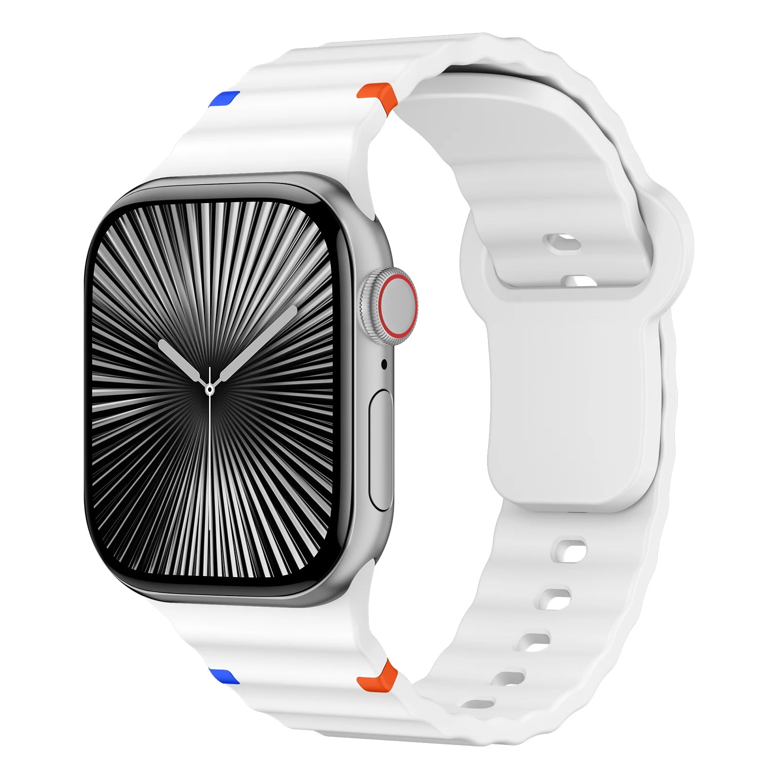 Sport Silicone band for Apple Watch band 44mm 40mm 49mm 45mm 46mm 42mm 38mm 41mm correa band Apple Watch Series 10 SE 9 Ultra 2