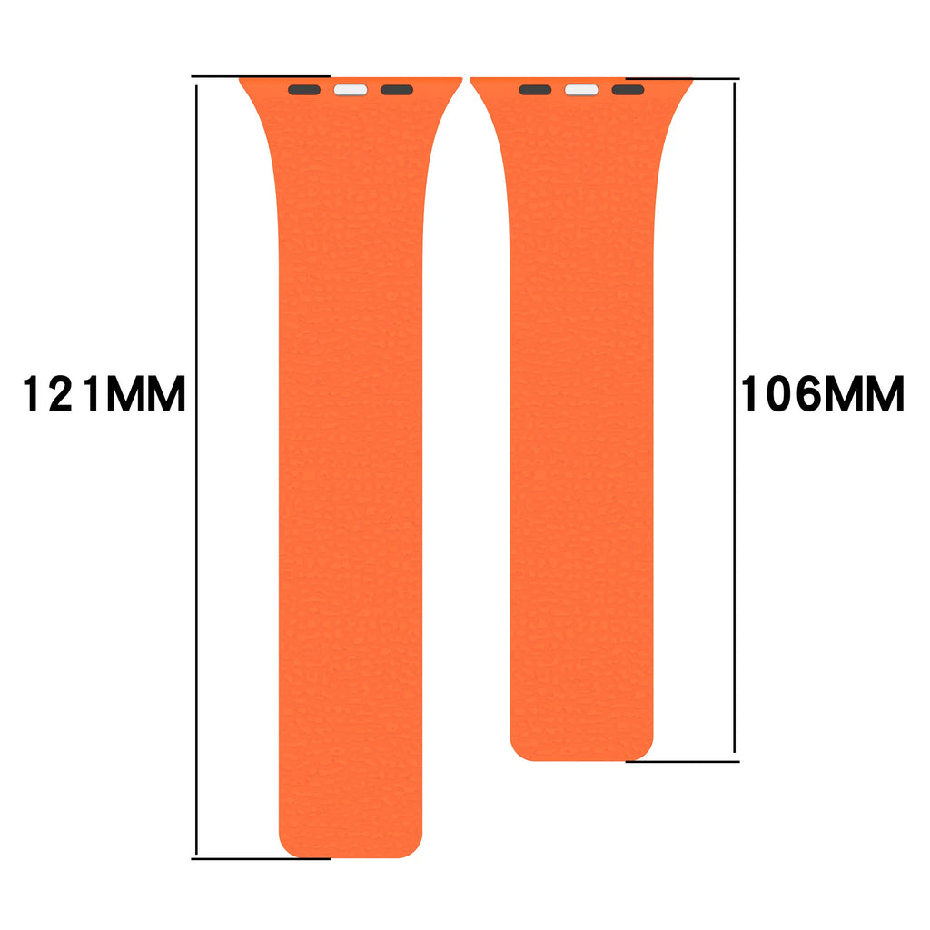 Soft Magnetic band for Apple Watch band Ultra 2 40mm 44mm 46mm 45mm 49mm 42mm 41mm Silicone correa band Apple Watch 10 SE 9 8 7 6