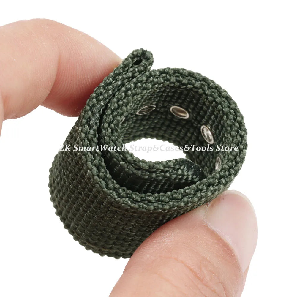 18mm 20mm 22mm Band Nylon Watch Strap for Samsung Galaxy Watch 5 Pro 42mm 46mm Active1 Active2 Gear S3 Frontier Sports