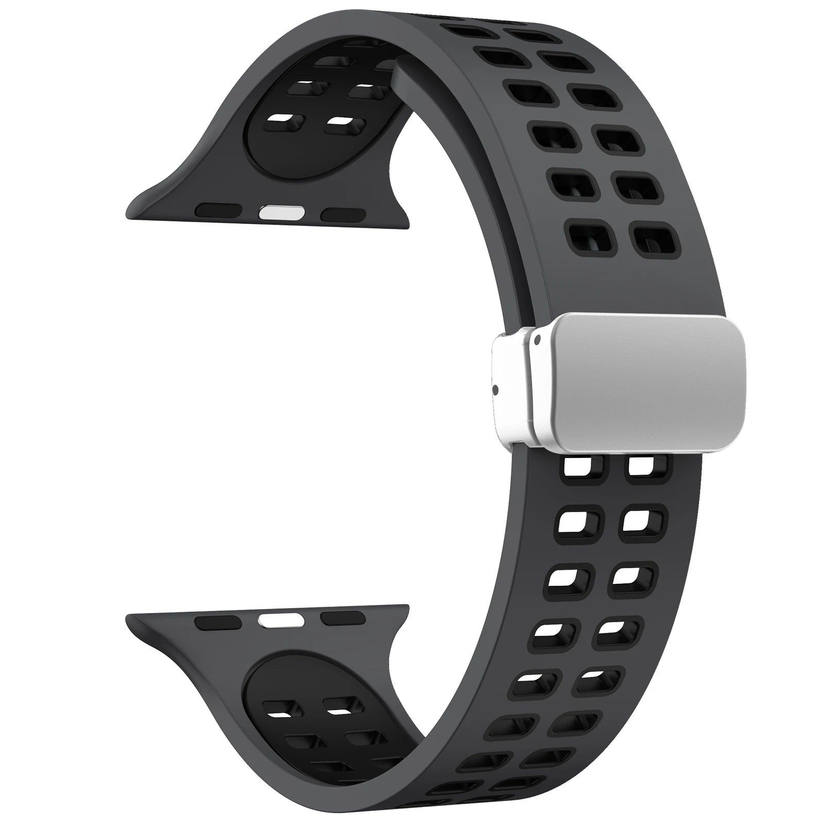 band For Apple Watch band 44mm 45mm 49mm 41mm 40mm 38mm Magnetic buckle Silicone band Apple Watch Series 7 5 3 6 SE 8 Ultra 2 9