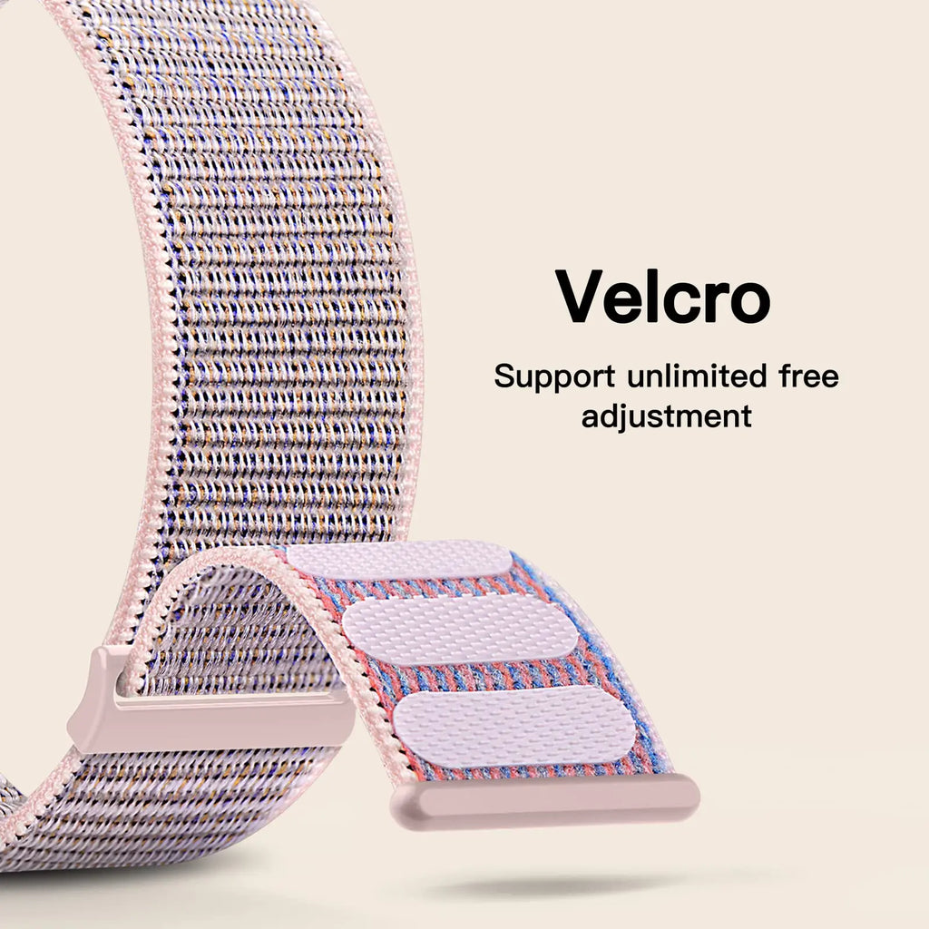 Nylon Loop band for Apple Watch band 46mm 40mm 44mm 45mm 42mm 41mm 38mm Smart Belt band for Apple Watch Ultra 49mm 8 7 6 SE 5 4