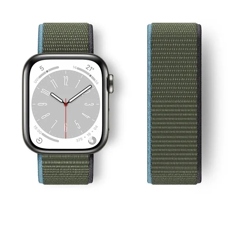 Sport loop For Apple Watch Ultra 2 band 49mm 44mm 40mm 45mm 42mm 41mm 38mm Nylon pride band Apple Watch band Series 9 8 7 6 5 4 3 se