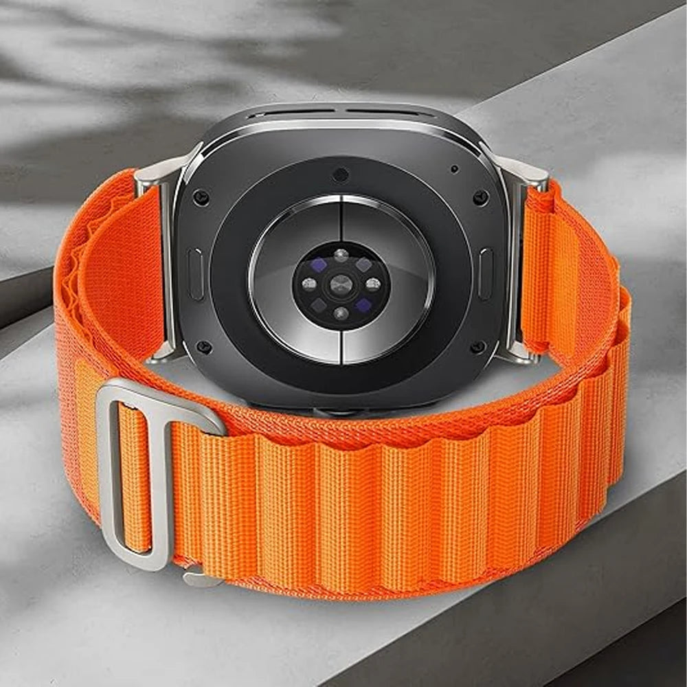 Alpine loop Strap For Samsung Galaxy Watch 8/8 classic/Ultra 47mm 44mm 40mm wristband Sport Bracelet correa Galaxy watch 8 Band