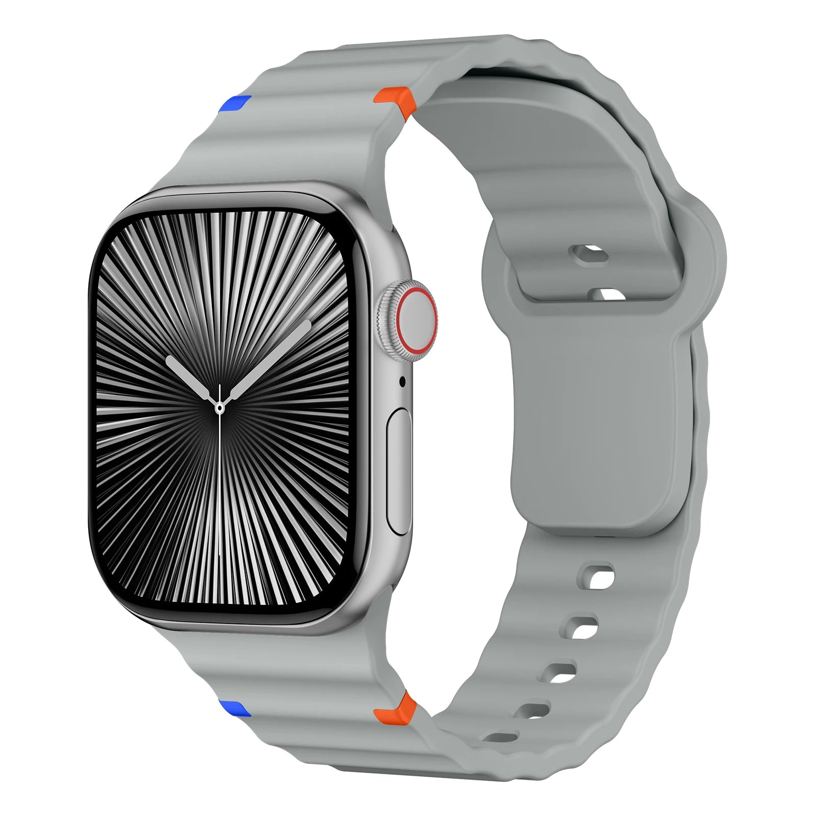 Sport Silicone band for Apple Watch band 44mm 40mm 49mm 45mm 46mm 42mm 38mm 41mm correa band Apple Watch Series 10 SE 9 Ultra 2