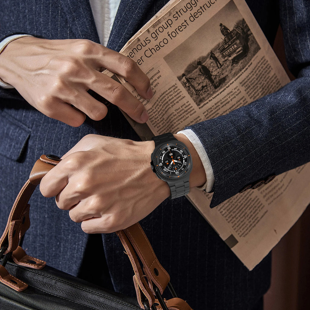 Stainless Steel Strap For Samsung Galaxy Watch 8 classic 46mm Metal Watchband Bracelet Correa For Samsung Watch 8 40mm 44mm band