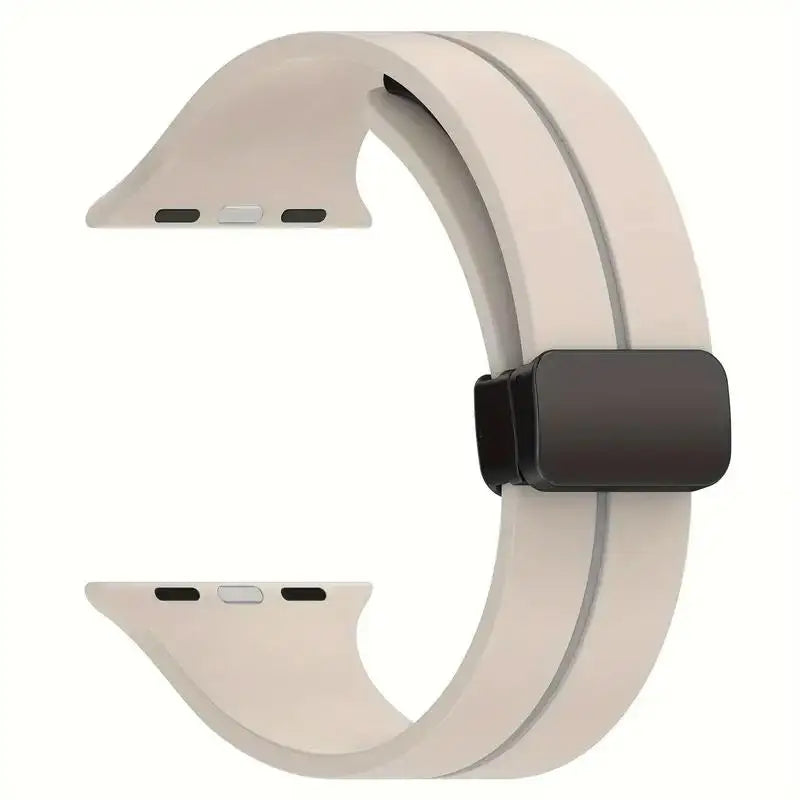 Magnetic band Apple Watch band 45mm 44mm 46mm 42mm 49mm 40mm 41mm Silicone correa band Apple Watch Series 10 9 8 7 6 5 SE Ultra 2