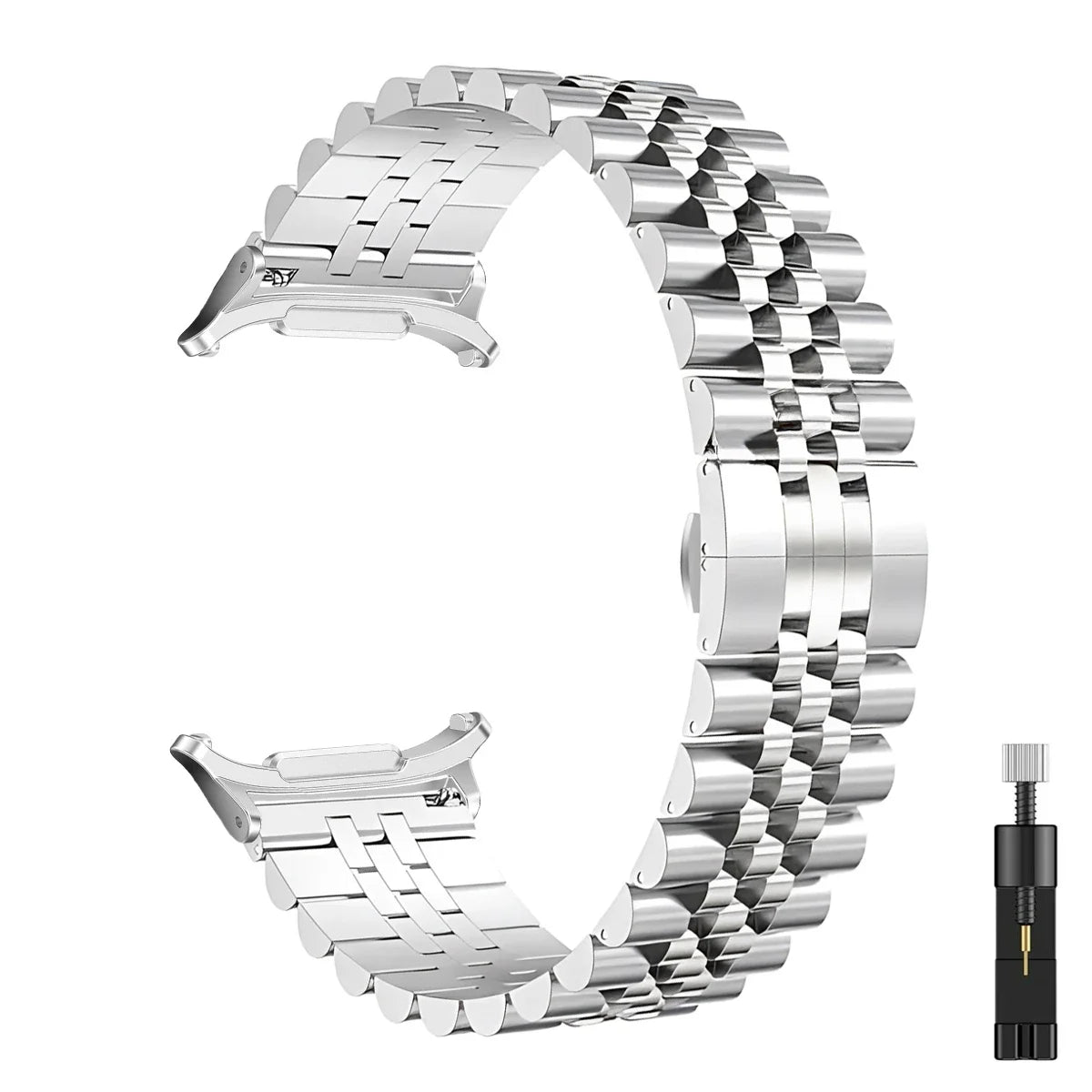Five Baht Metal Band for Samsung Galaxy Watch Ultra 47mm Comfortable Bracelet For Galaxy Watch Watch 8/Classic 46/44/40mm Correa