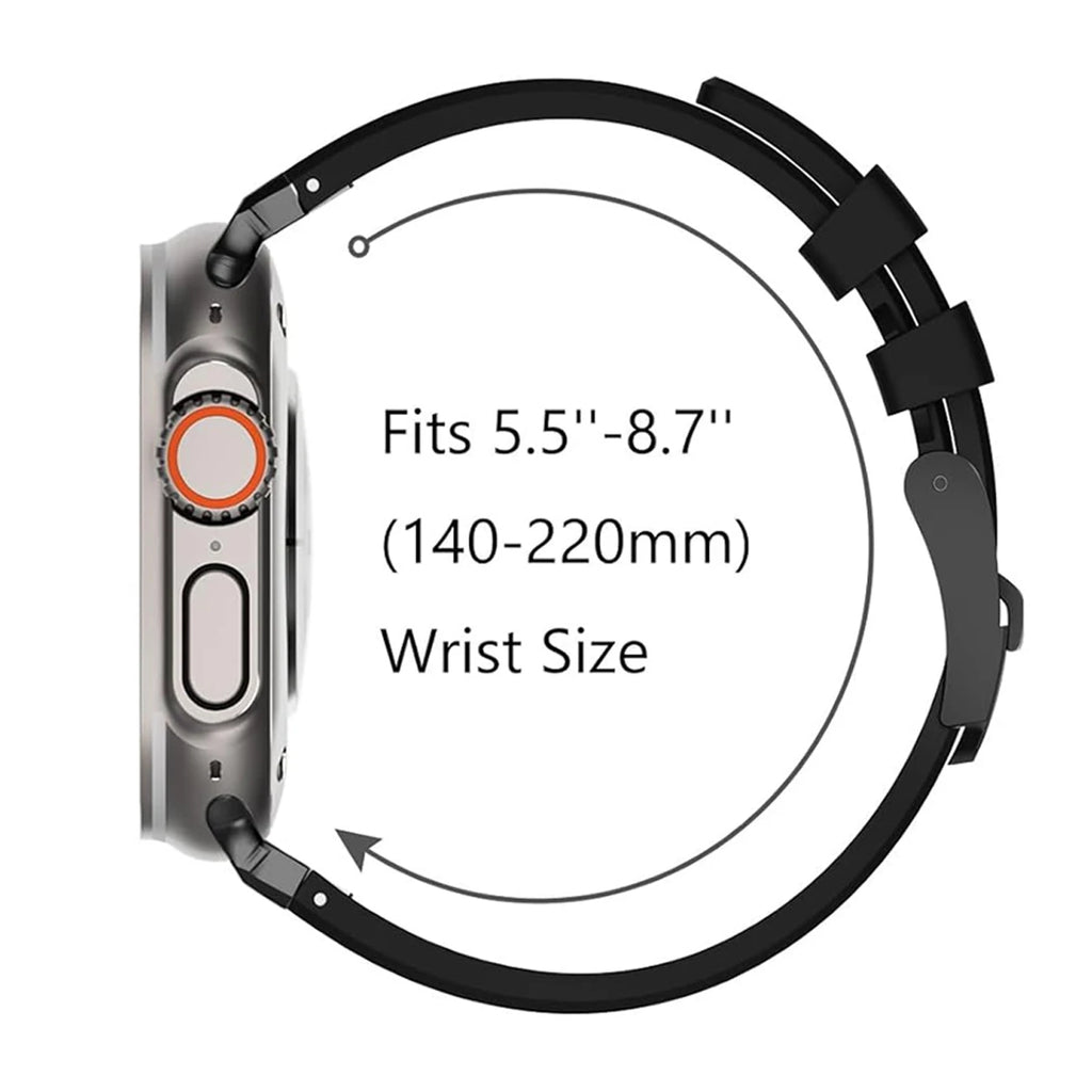 Leather band for Apple Watch Ultra 2 49mm Series 10 46mm Luxury band sport band for Apple Watch 10 9 8 7 6 5 4 SE Ultra 44mm 45mm