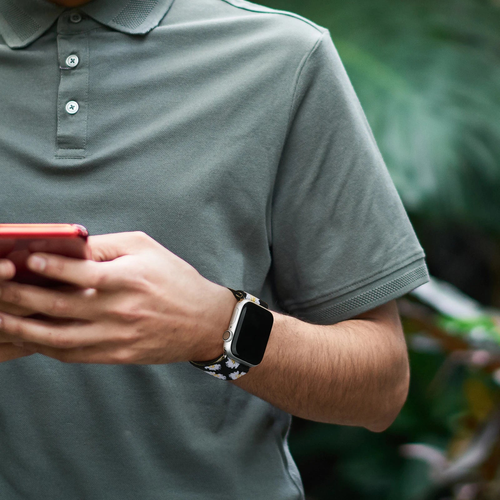 Scrunchie band for Apple Watch band 44mm 40mm 38mm 42mm Elastic Nylon SmartWatch band For Apple Watch 7 6 5 4 3 2 1 SE Watchband