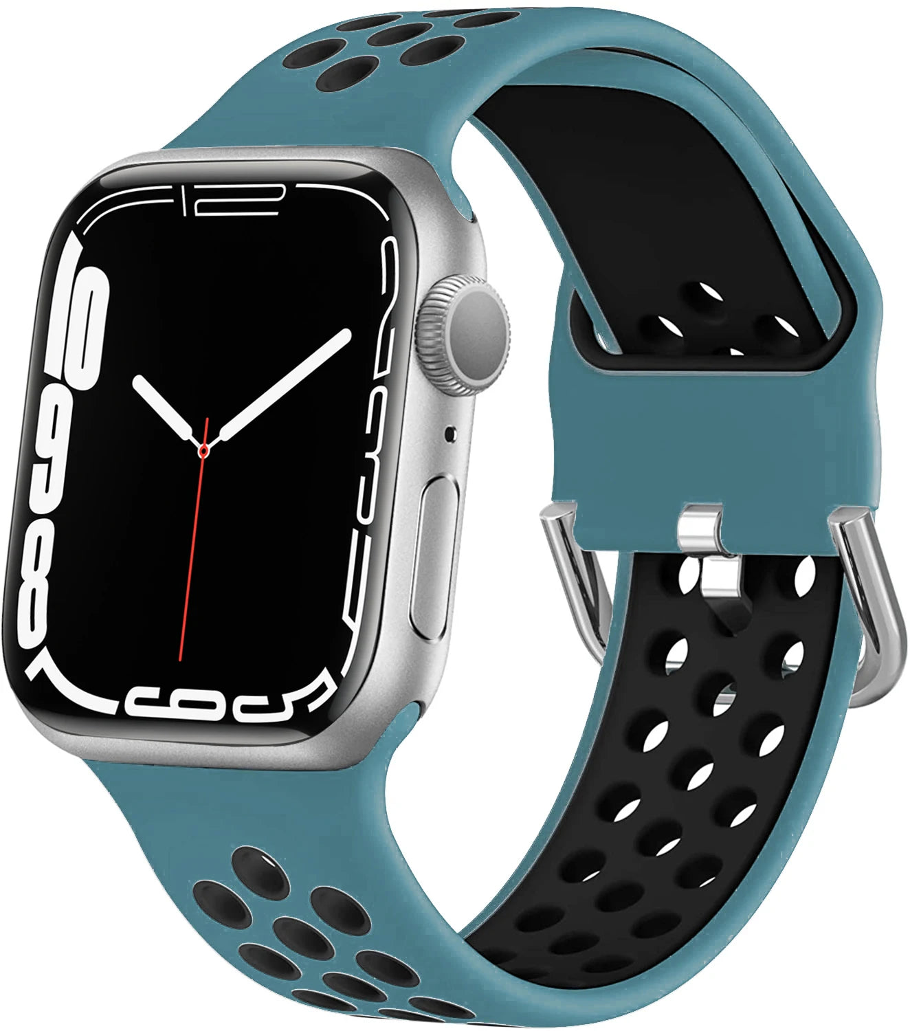 Silicone band For Apple Watch band 44mm 40mm 45mm 49mm 41mm 38mm 42mm 44mm band Apple Watch Ultra 2 Series 7 3 4 5 6 SE 8 Bands