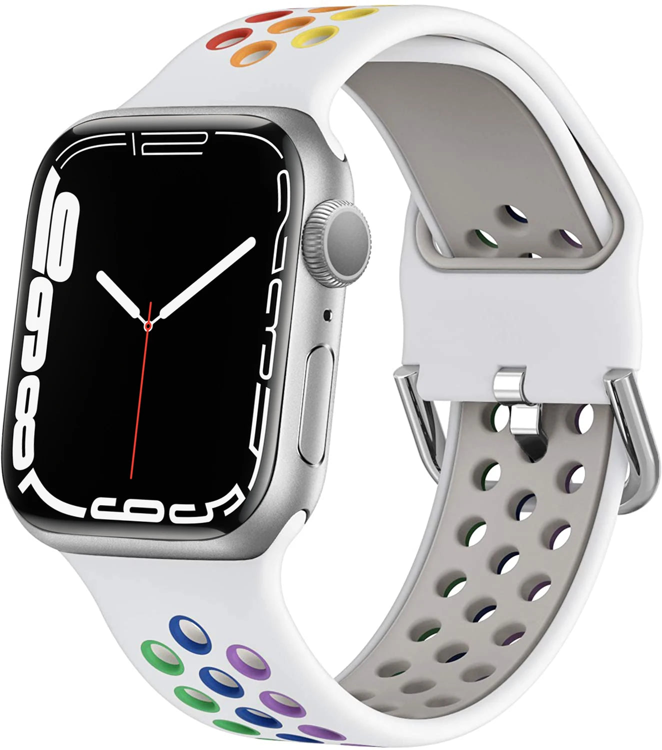 Silicone band For Apple Watch band 44mm 40mm 45mm 49mm 41mm 38mm 42mm 44mm band Apple Watch Ultra 2 Series 7 3 4 5 6 SE 8 Bands