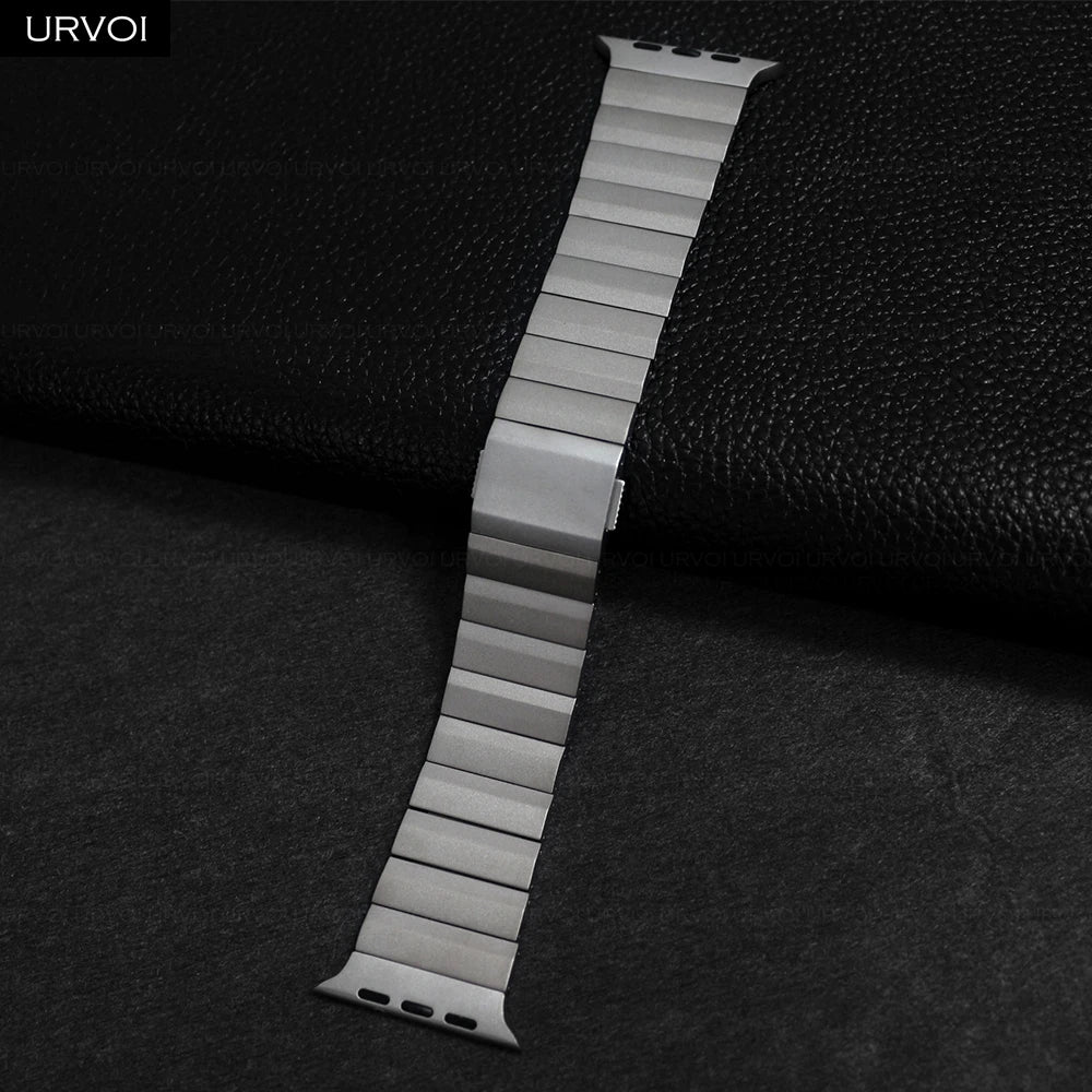 URVOI Titanium band for Apple Watch Ultra 3 2 Series 11 10 9 8 7 6 SE band for Apple Watch Magnet Closure accessories 46mm 49mm