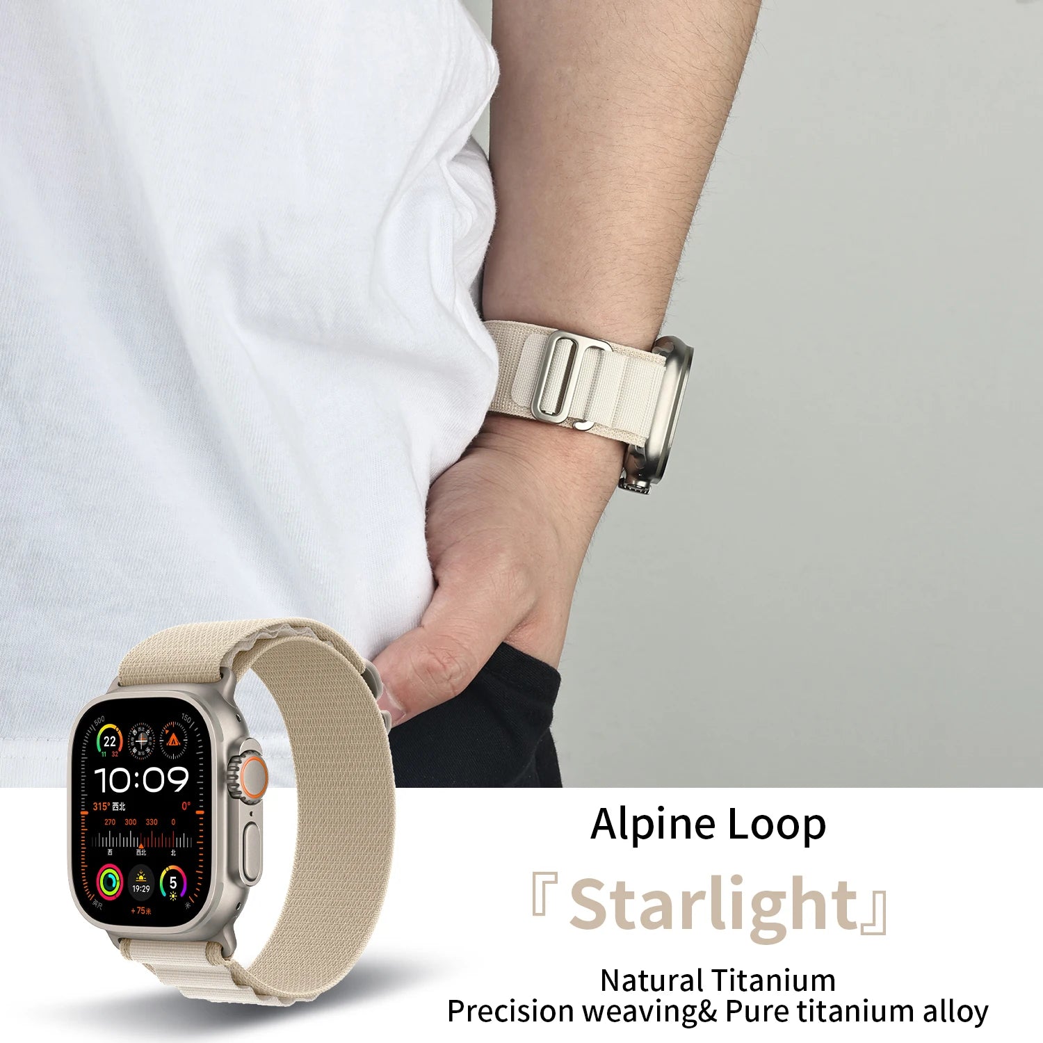 2025 New Suitable for Apple Watch High Quality Nylon band Alpine Loop For Watch Series 10 9 8 7 Ultra 2 band Apple Watch 49mm 46mm