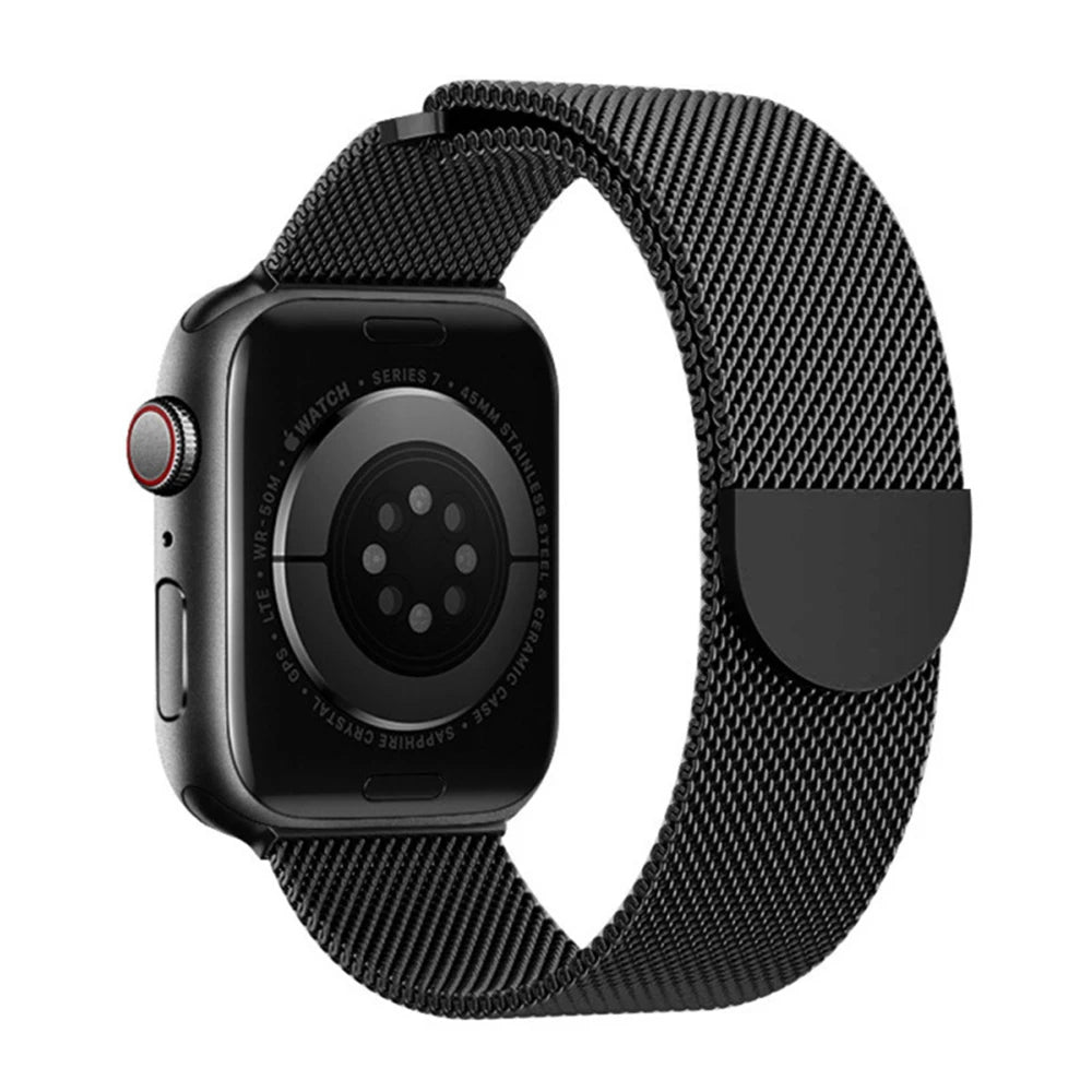 Magnetic Milanese band for Apple Watch 11 10 46mm 42mm Ultra 3 2 49mm band for Apple Watch 9 8 7 6 5 SE 3 44mm 45mm 40mm 41mm Band