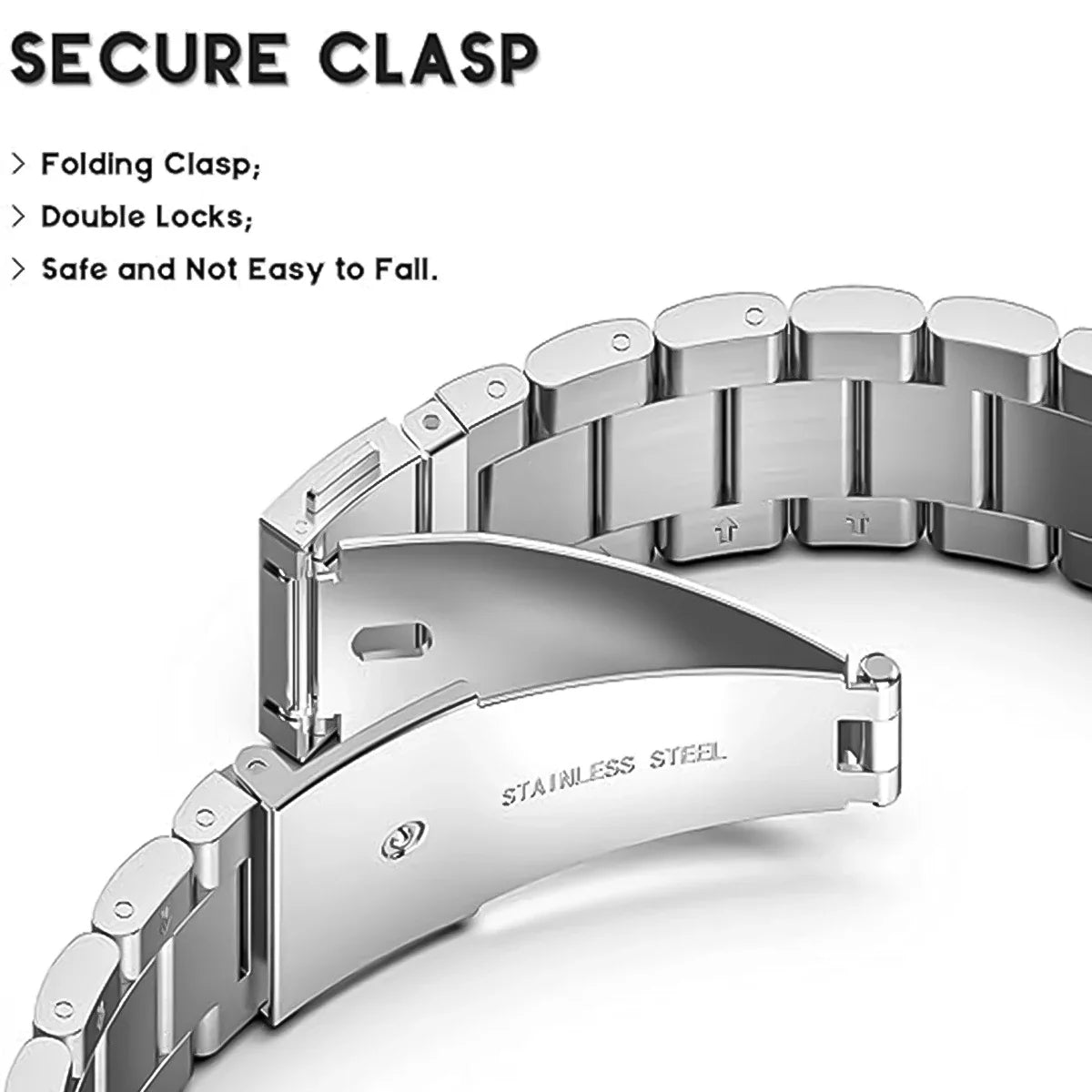 Stainless Steel Strap For Samsung Galaxy Watch 8 classic 46 Metal Watchband Bracelet Correa For Galaxy Watch8 40 44mm Ultra band