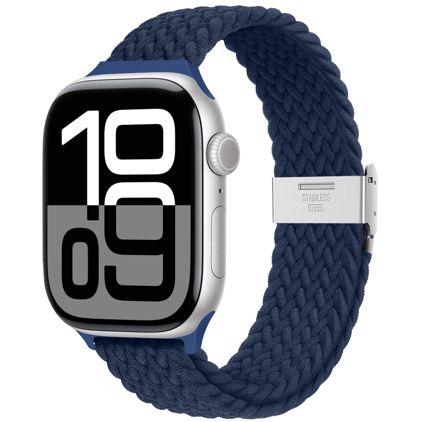 Slim Braided Solo Loop band For Apple Watch band 45mm 41mm 44mm 40mm 46mm 42mm 49mm band Apple Watch Series Ultra 2 10 9 SE 8 7