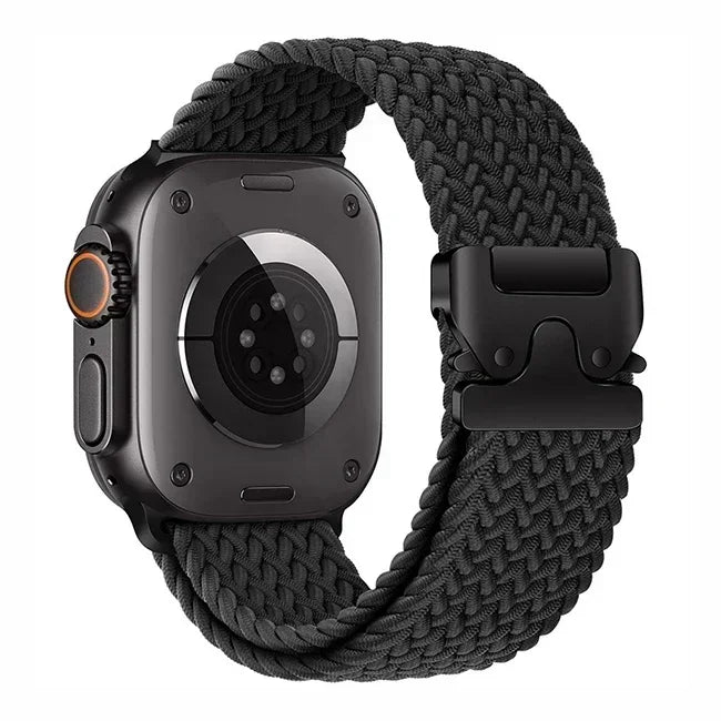 For Apple Watch Ultra 3 2 49mm 46mm 44mm 45mm 42mm 40mm 41mm Braided and Solo Loop Parachute button band Series 11 10 9 SE 8 7 6 5