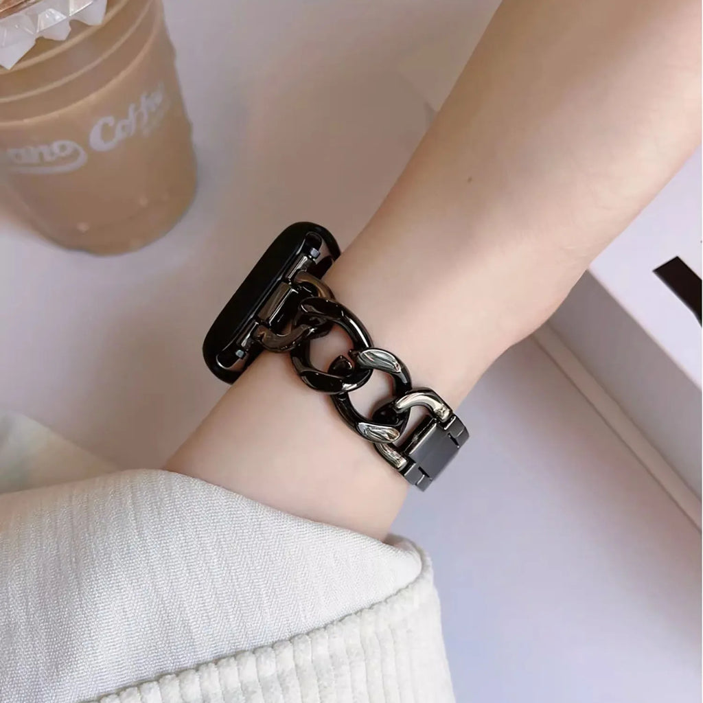 Samsung Galaxy Watch 8/8Classic Ultra Strap Chain Type Bracelet Wristband Watch 8 40MM 44mm 46MM 47MM Band Accessories