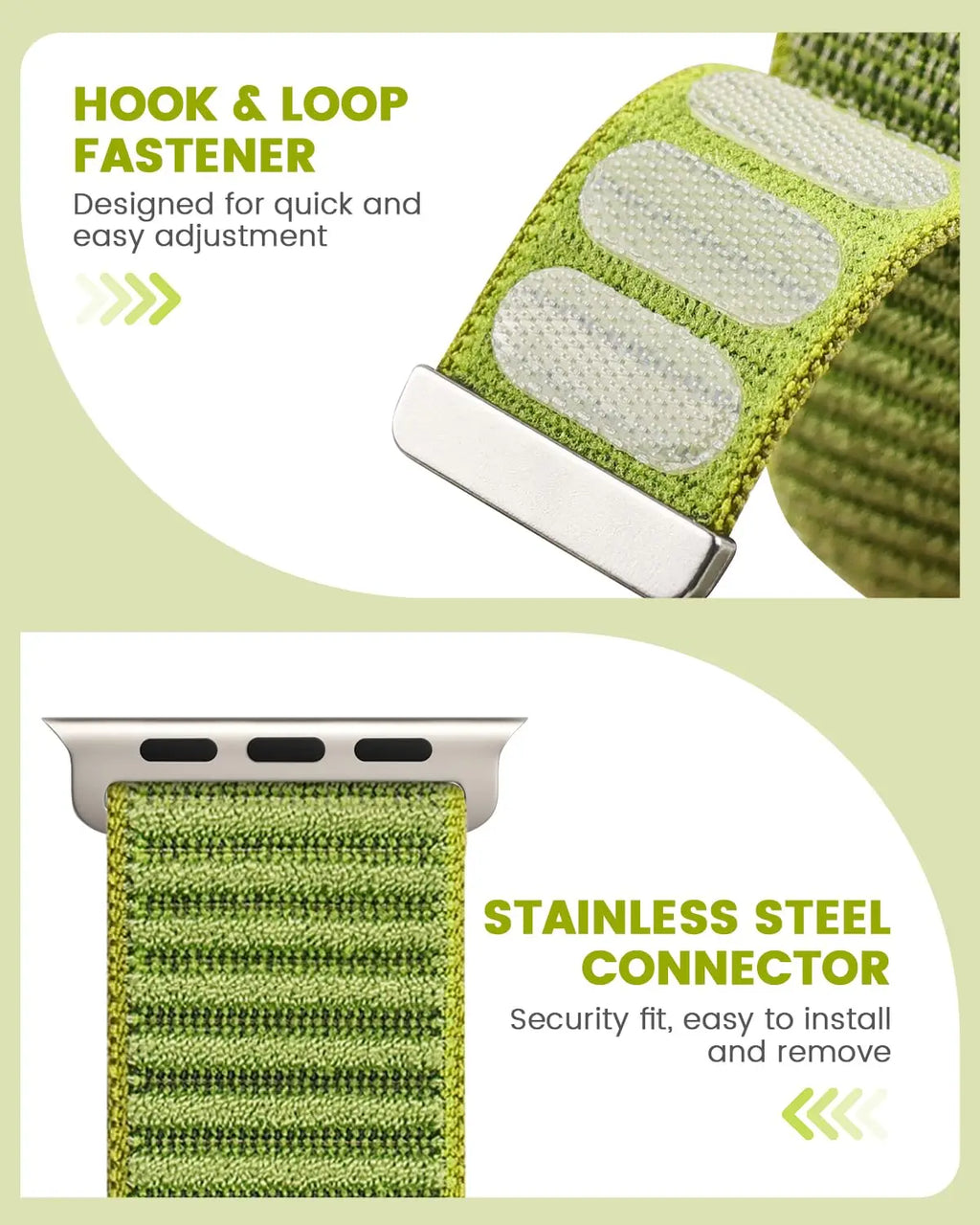 Braided Nylon Loop band for Apple Watch band 42mm 46mm 45mm 44mm 46mm 49mm band brecelet correa Apple Watch Ultra 3 SE 11 10 9 8 7 bands