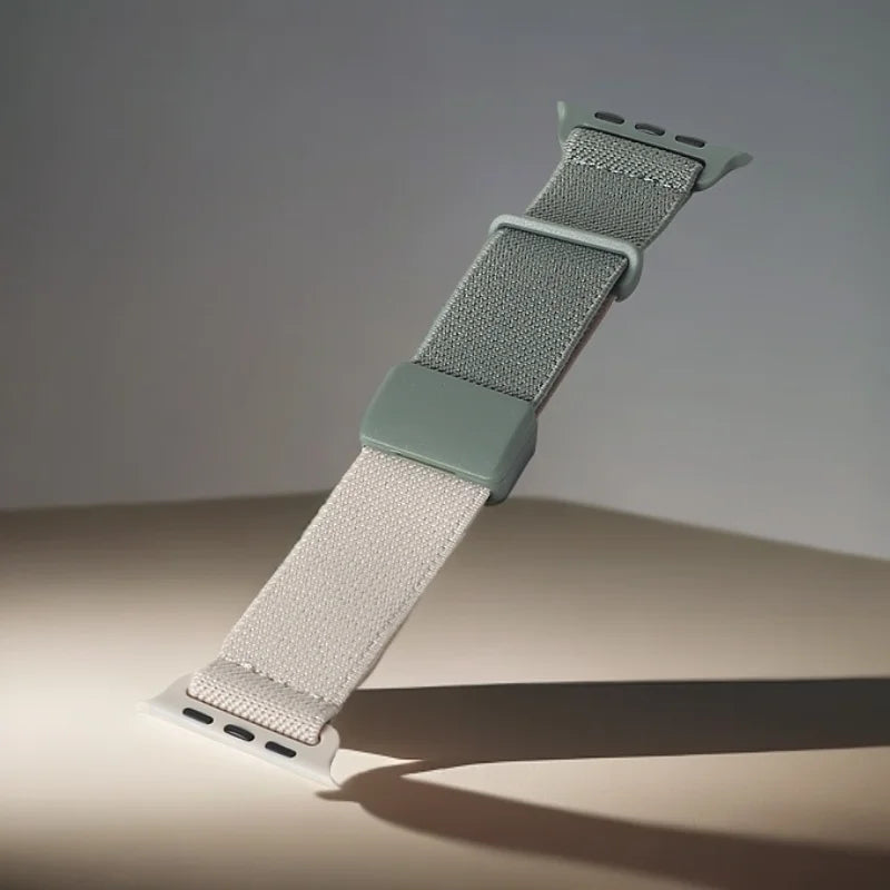 Magnetic band for Apple Watch band 38mm 40mm 41mm 42mm 44mm 45mm Children Nylon Elastic Watch band for Girls and Boys Small Wristband